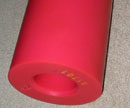 Shock absorber sleeve for a 7 ton portal crane arm